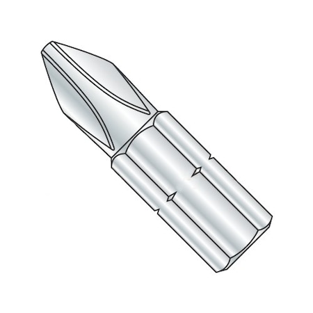 Newport Fasteners 2 X 2 X 1/4 Phillips Insert Bits/Point Size: No 2/Length 2/Shank: 1/4, 100PK 284349